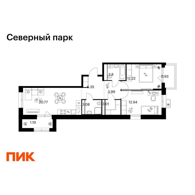 Квартира, Хабаровск