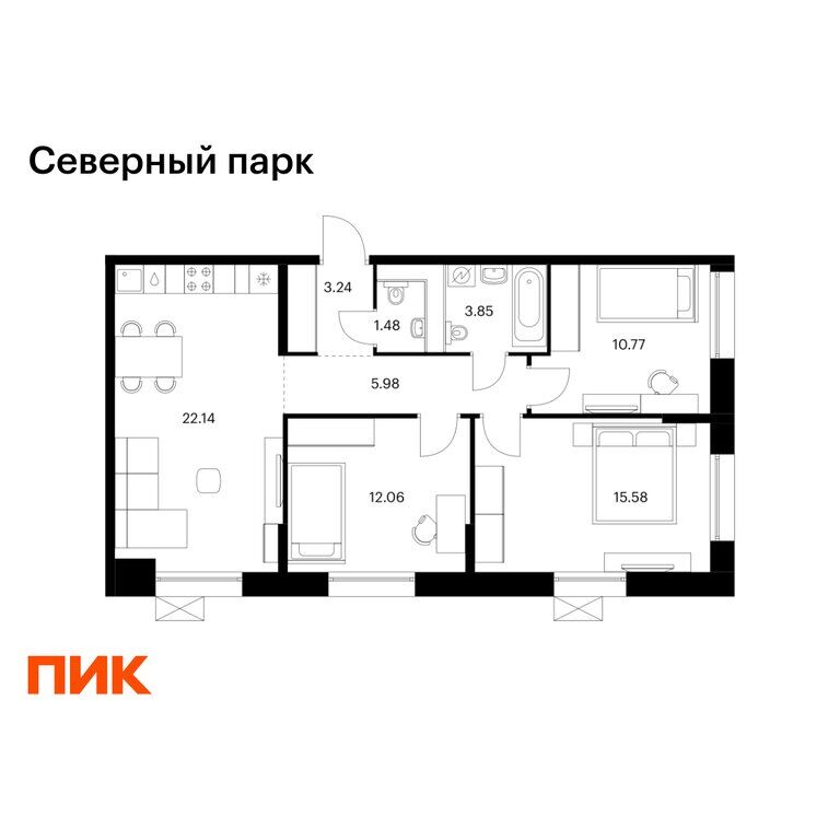 Квартира, Хабаровск