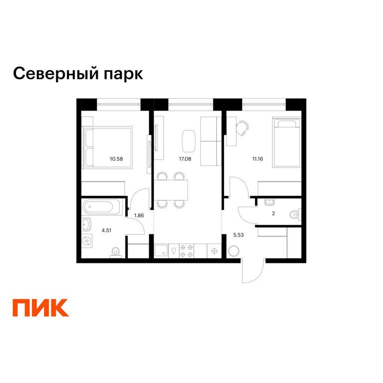 Квартира, Хабаровск