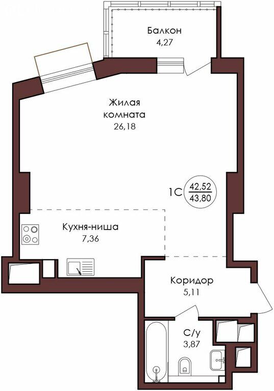 Квартира, Хабаровск