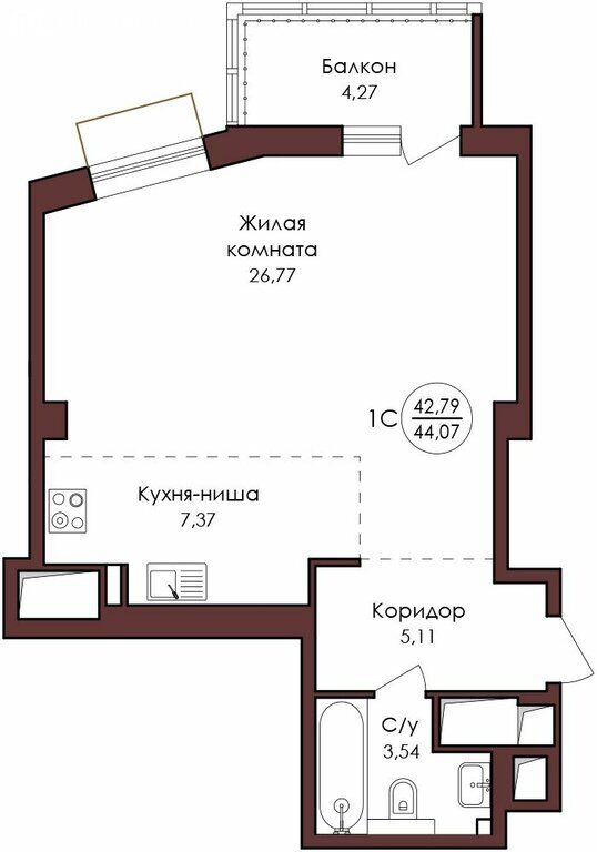 Квартира, Хабаровск