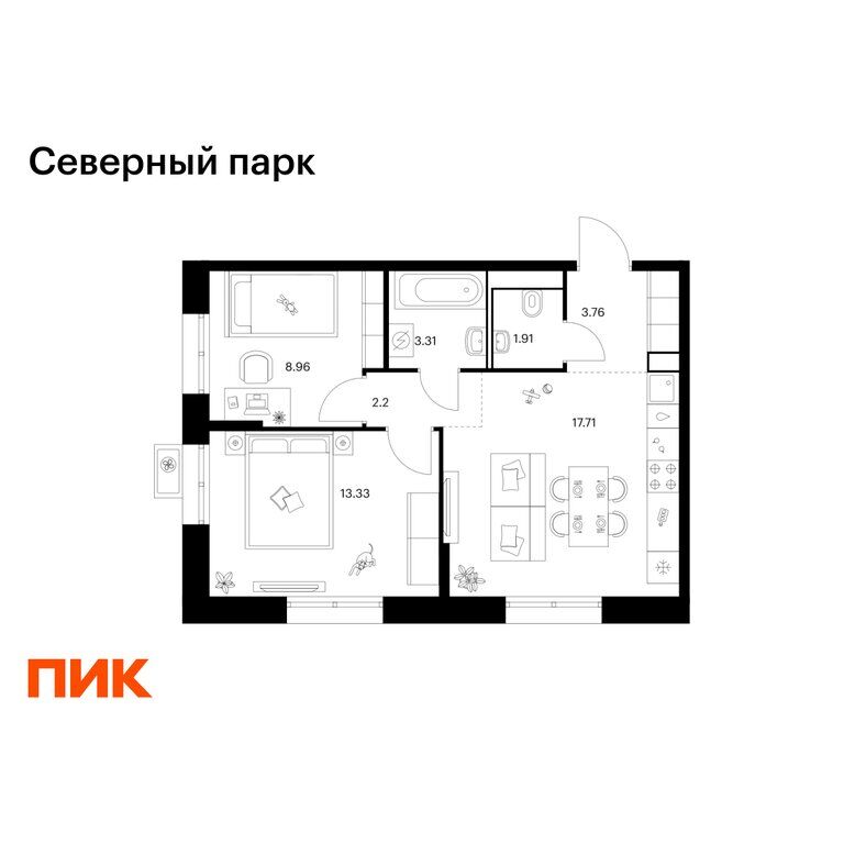 Квартира, Хабаровск