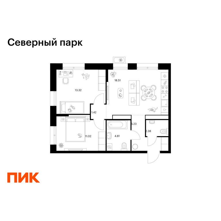 Квартира, Хабаровск