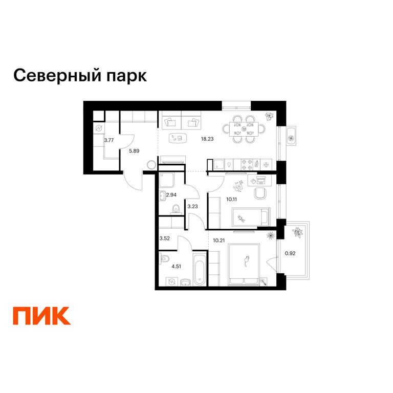 Квартира, Хабаровск