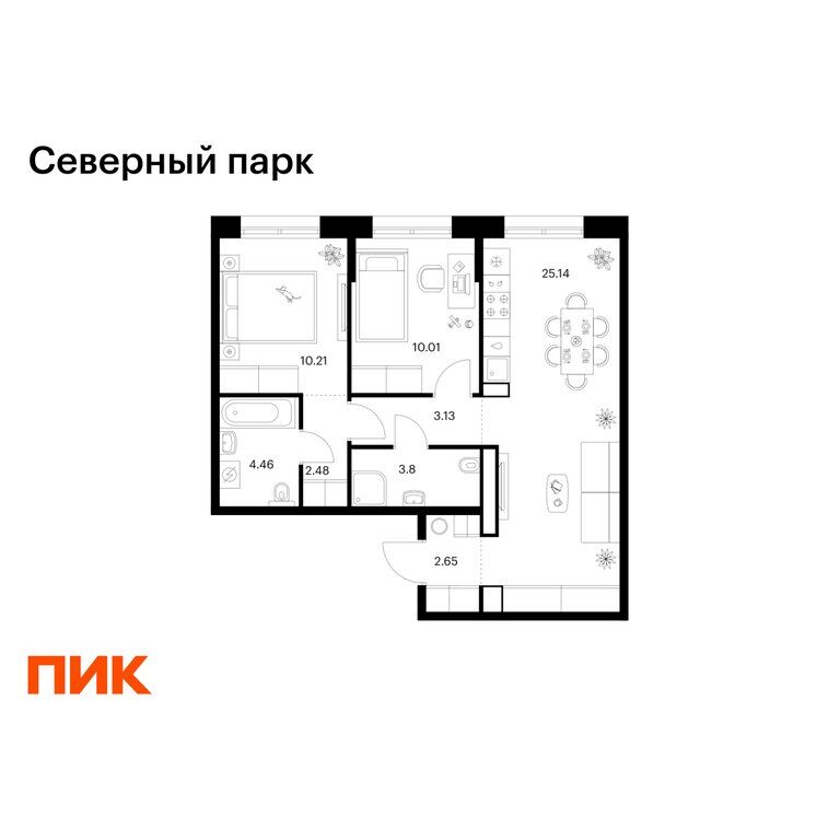 Квартира, Хабаровск