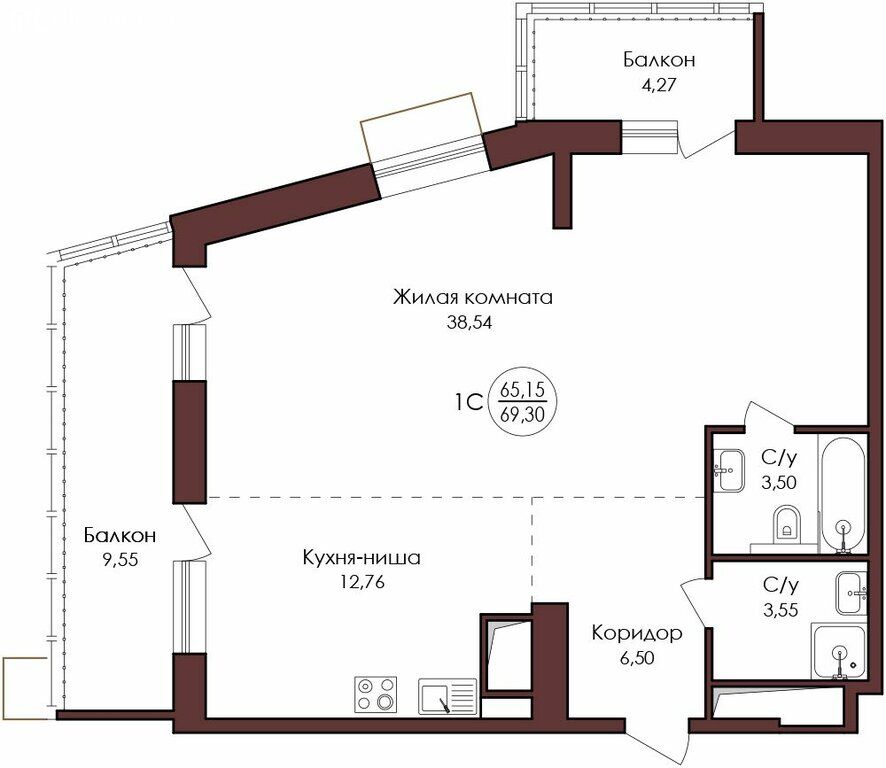 Квартира, Хабаровск